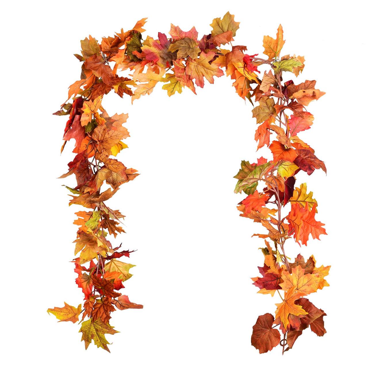 Add Warmth to Your Home with These Stunning Autumn Leaf Garland Ideas